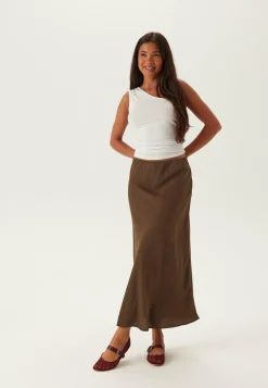 Pieces Satiinihameet|Midihameet*Pcfranan HW Midi Skirt