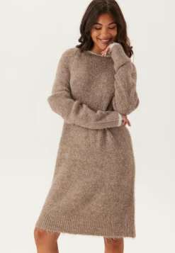 Pieces Pitkähihaiset Mekot|Neulotut Mekot*Pcivy Ls Contrast Knit Dress