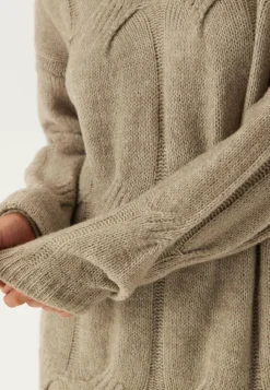 Pieces Pitkähihaiset Mekot|Midimekot*Pcjenna Ls Cable Knit Midi Dre