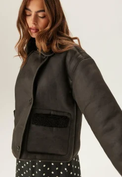 Pieces Syystakit|Takit*Pcjuno Coated Teddy Jacket