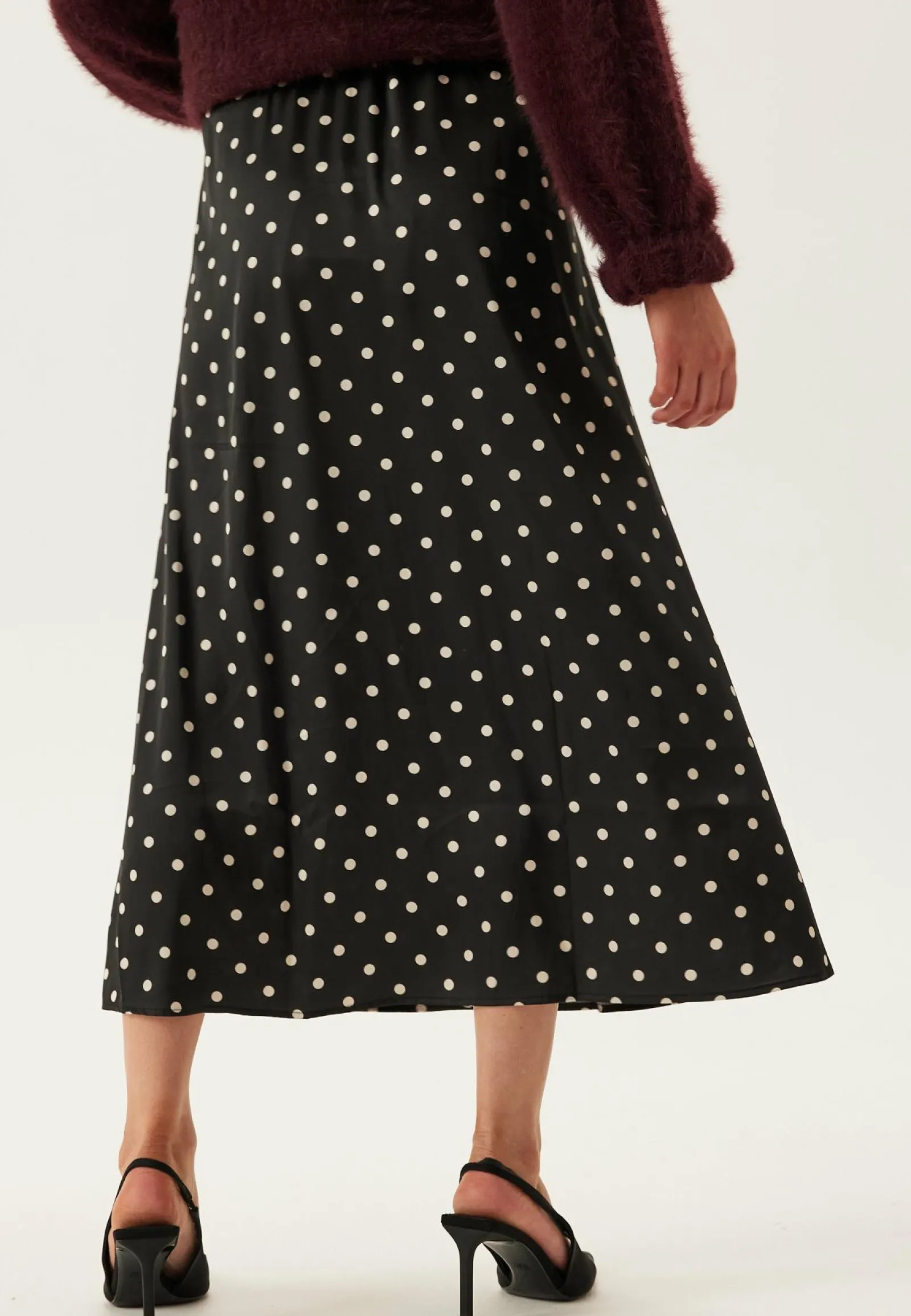 Pieces Satiinihameet|Midihameet*Pcjytta Hw Ankle Satin Skirt