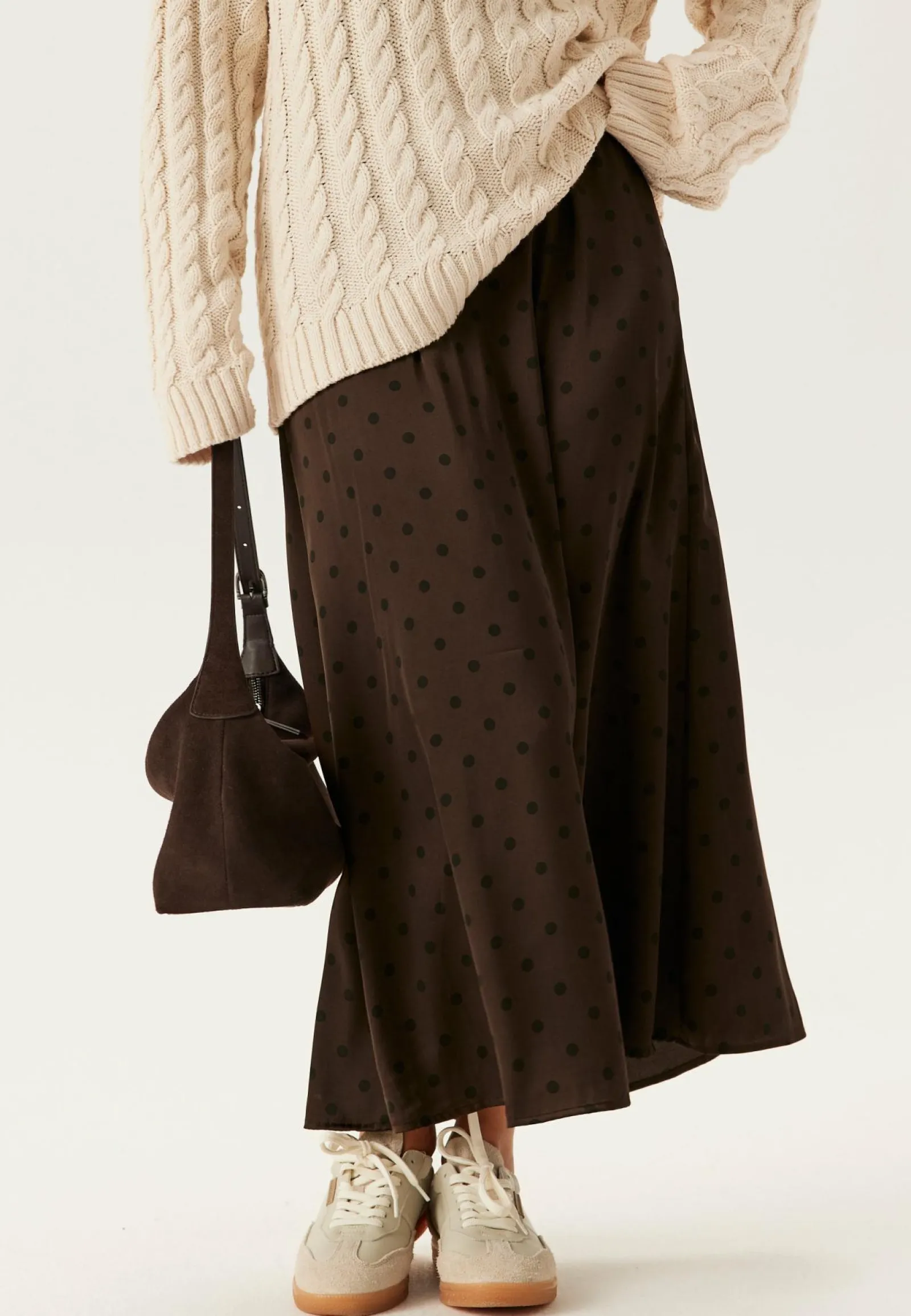 Pieces Satiinihameet|Midihameet*Pcjytta Hw Ankle Satin Skirt