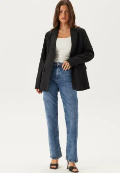 Pieces Farkut|Keskivyötäröiset Farkut*Pckelly Mw Straight Jeans