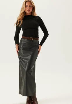 Pieces Pitkähihaiset Topit|Perustopit*Pcmadison Ls Draped Top Jrs