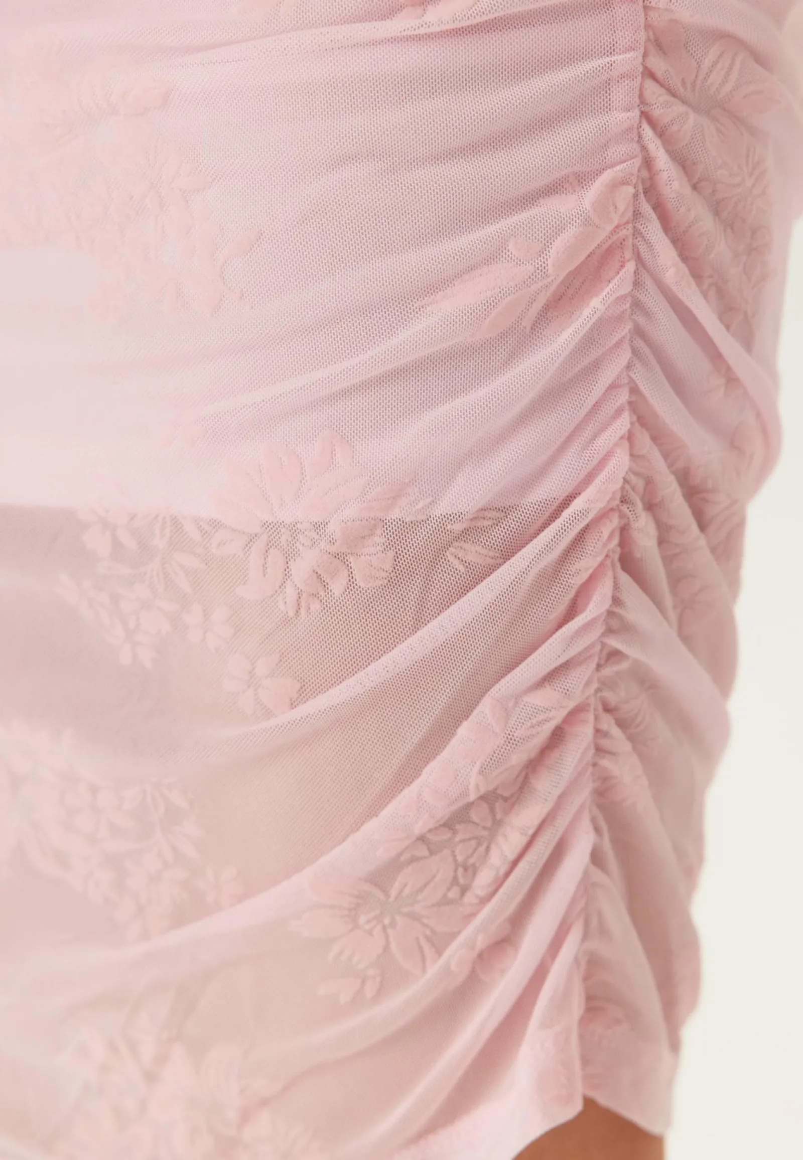 Pieces Kukkakuosiset Ja Kuviolliset Mekot|Kesämekot*Pcmerry Sl Ruching Short Dress