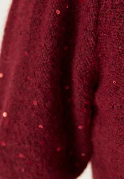 Pieces Glittertopit|Neuletopit*Pcmesva Ss Sequin Tie Back Knit