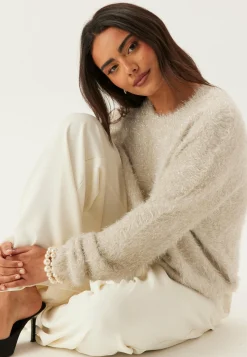 Pieces Neulepuserot|Neulotut Neulepuserot*Pcmie Ls O-neck Knit