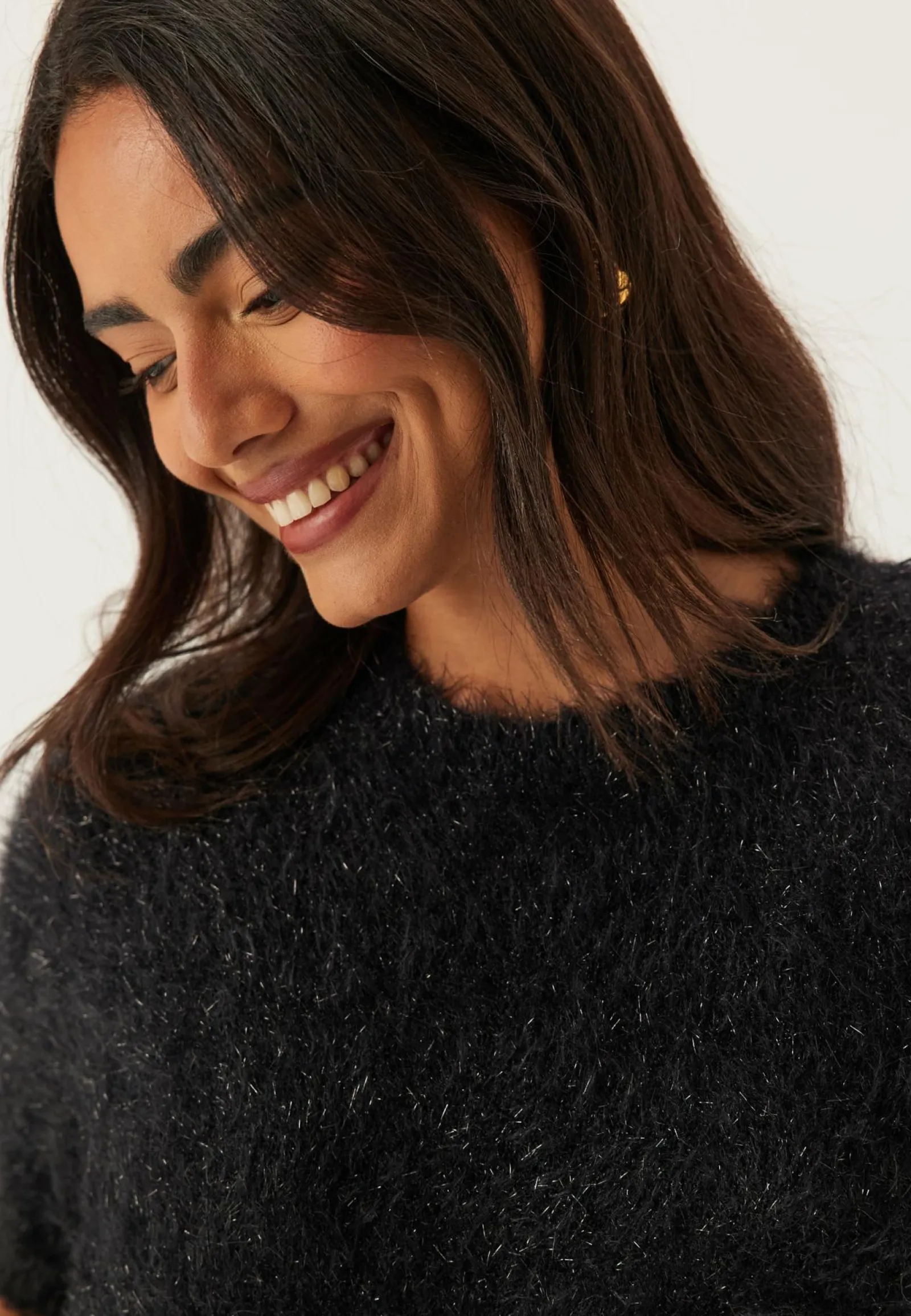 Pieces Neuletopit|Neuletopit*Pcmie Ss O-neck Knit