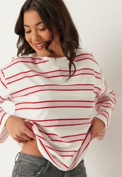 Pieces Pitkähihaiset Topit*Pcmila Ls Loose Tee Jrs