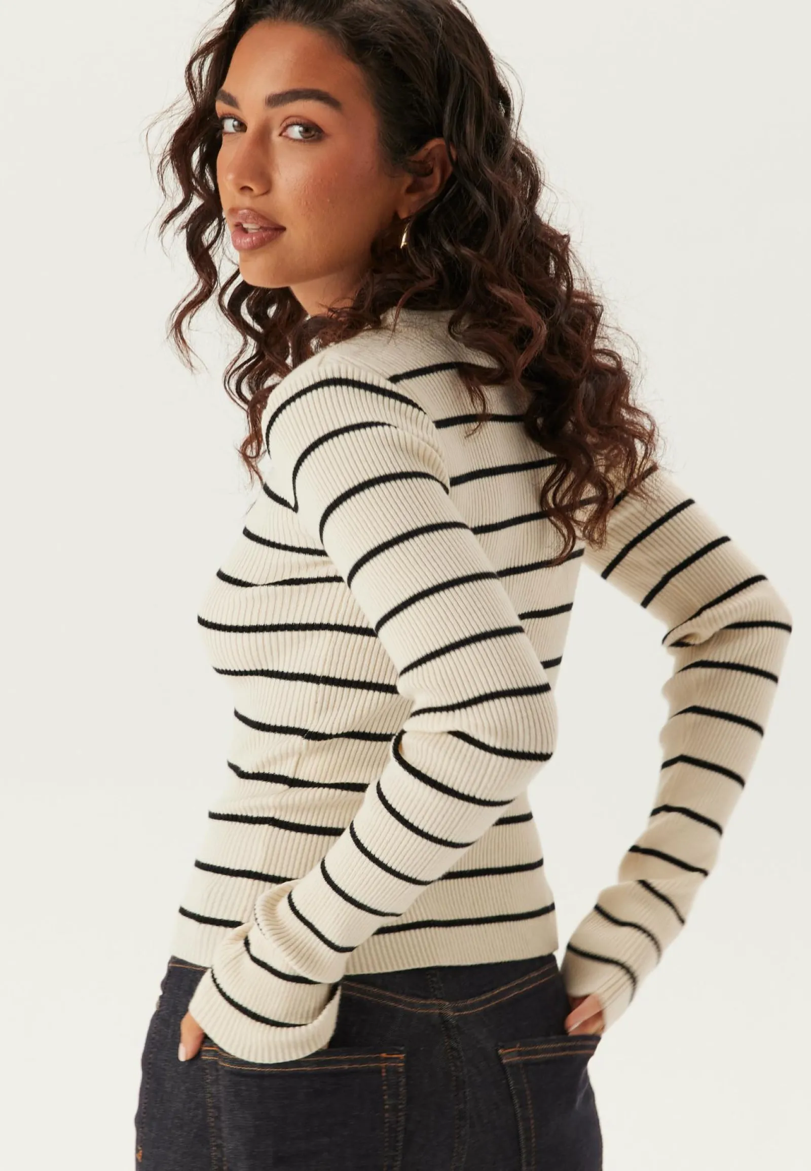 Pieces Pitkähihaiset Topit|Neuletopit*Pcmira New Ls O-neck Knit