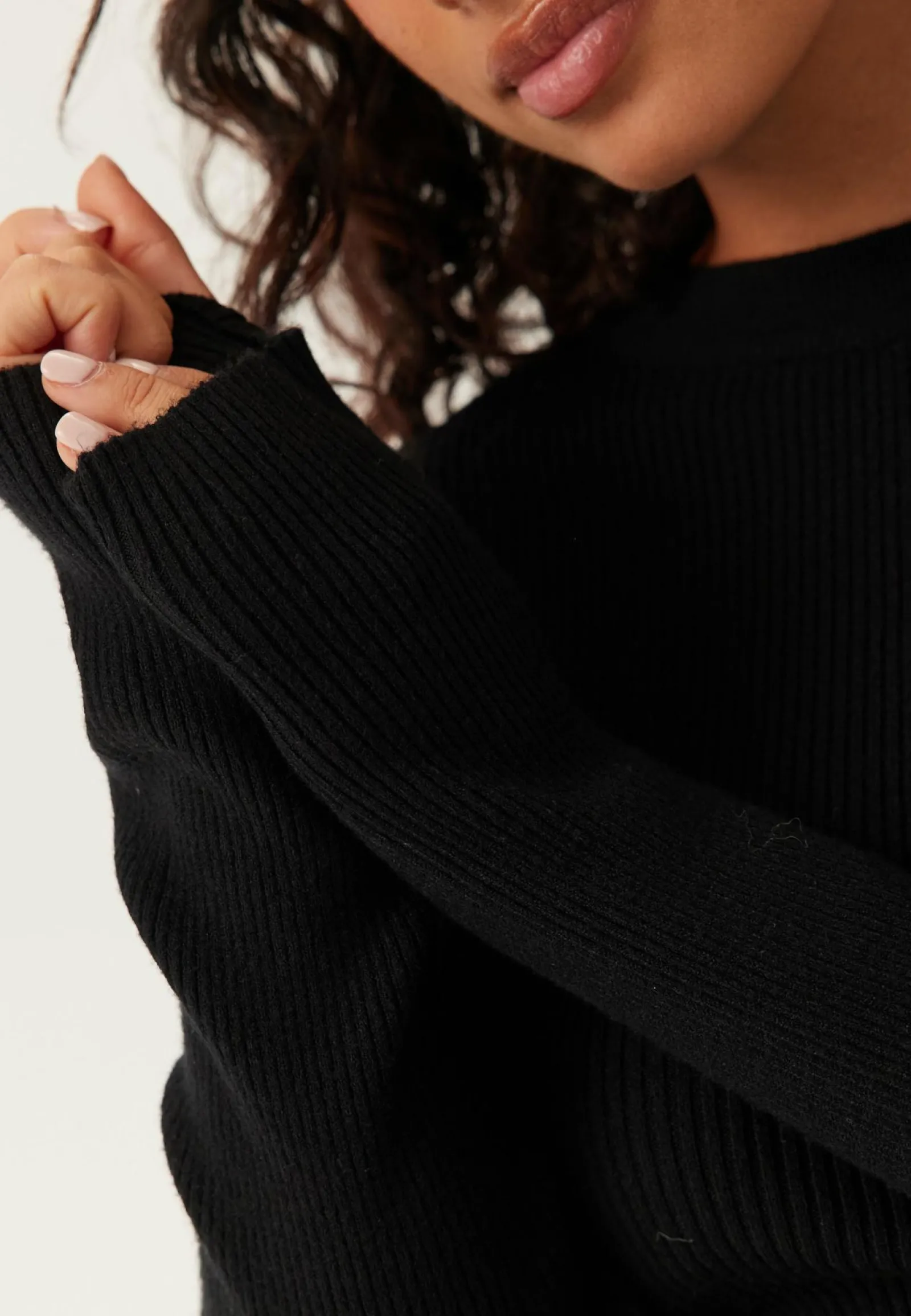 Pieces Perusneuleet|Pitkähihaiset Topit*Pcmira New Ls O-neck Knit