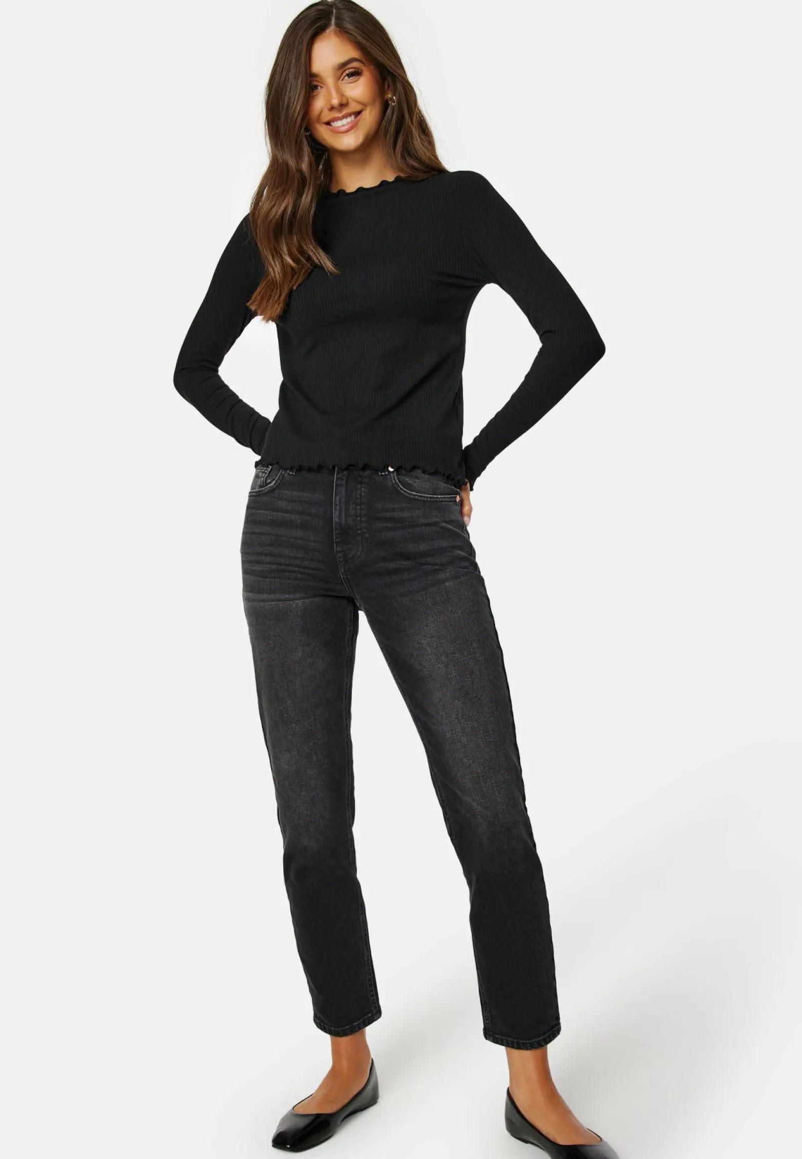 Pieces Pitkähihaiset Topit|Perustopit*Pcnicca LS Top