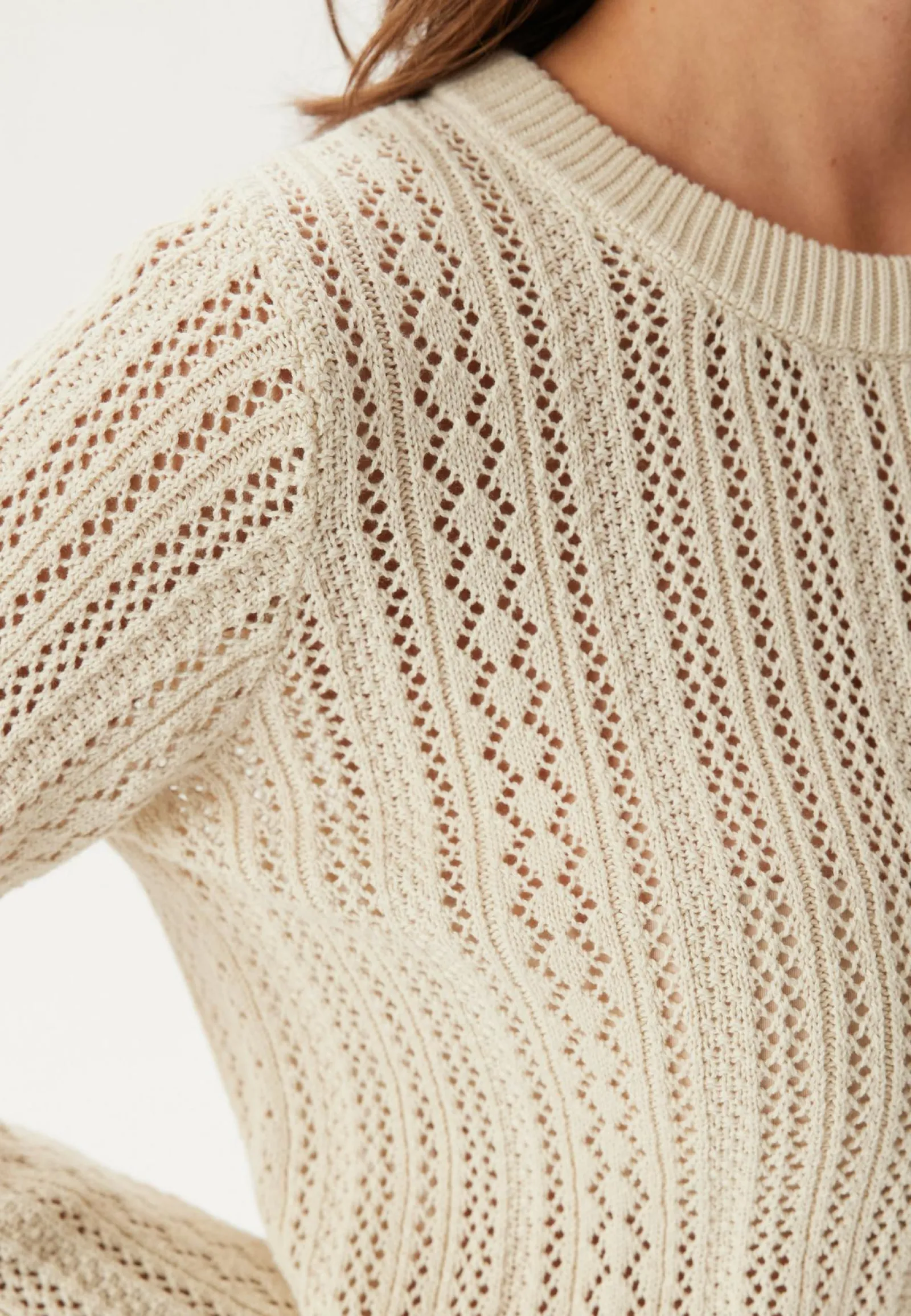 Pieces Minimekot|Neulotut Mekot*Pcnuka Ls O-neck Knit Dress