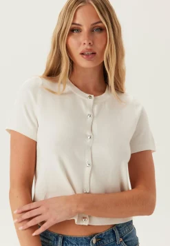 Pieces Neuletopit|Neuletopit*Pcorina Ss O-neck Knit Cardigan