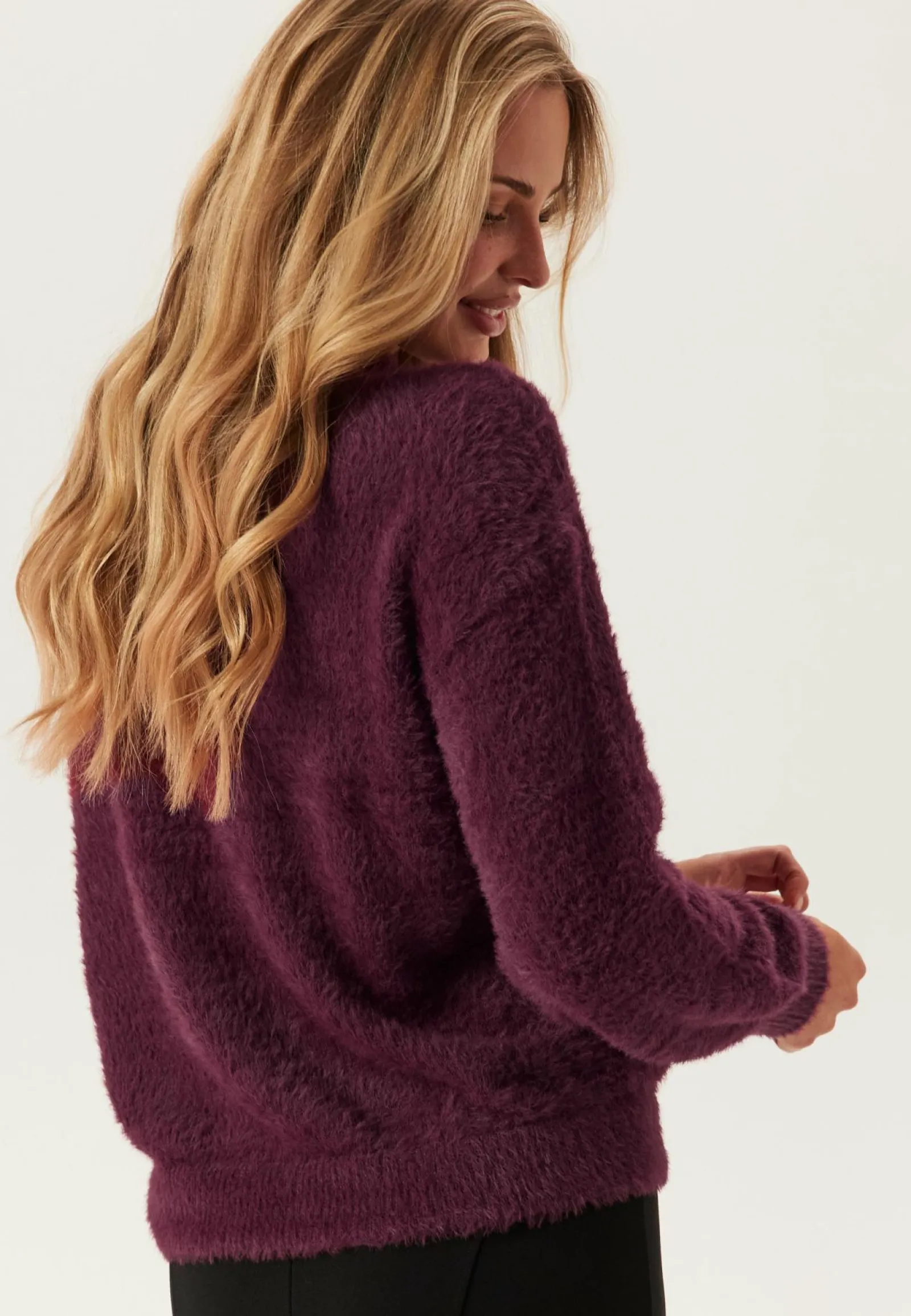 Pieces Neulepuserot|Neulotut Neulepuserot*Pcovy Ls Mock Neck Knit