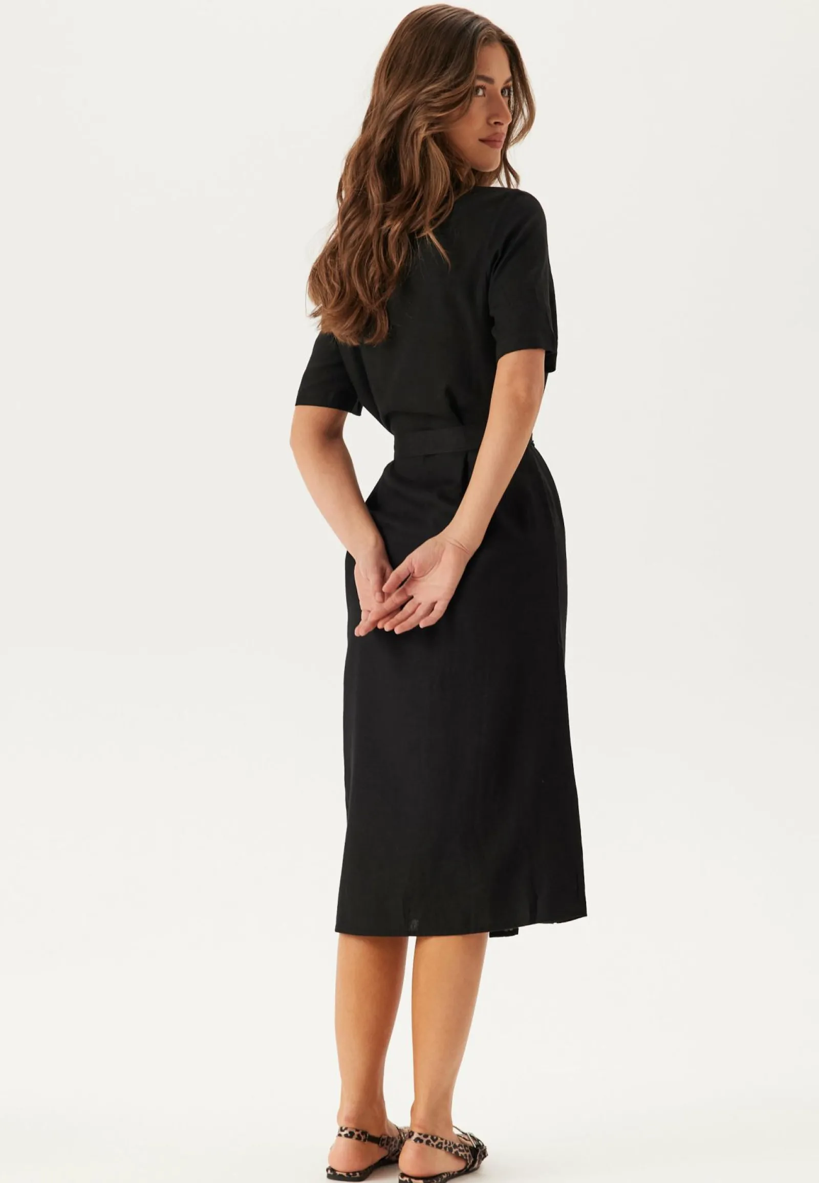 Pieces Paitamekot|Midimekot*Pcpia 2/4 MIDI SHIRT DRESS