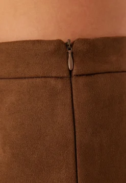 Pieces Nahkahameet|Lyhyet Hameet*Pcrakel Brushed Hw Mini Skirt