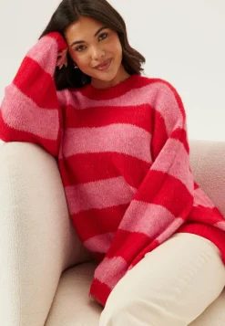 Pieces Neulepuserot|Neulotut Neulepuserot*Pcrasmine Ls Oneck Knit