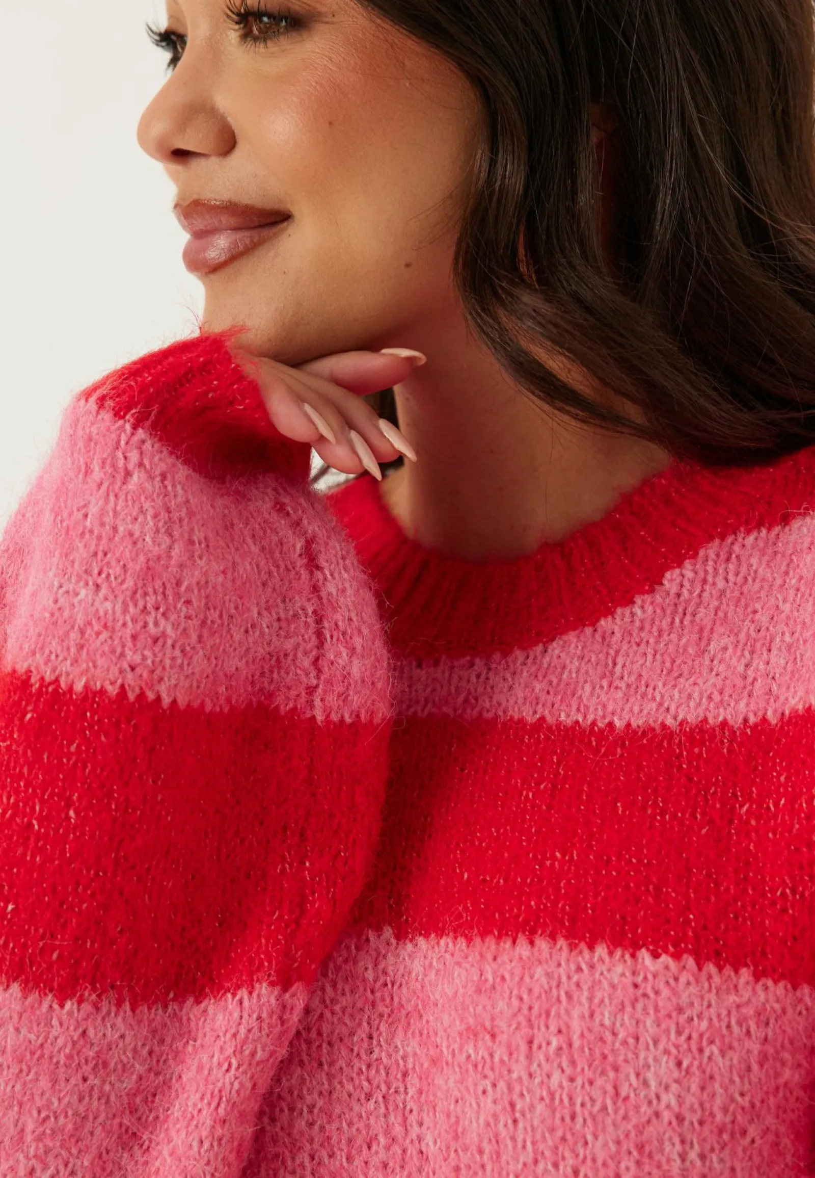 Pieces Neulepuserot|Neulotut Neulepuserot*Pcrasmine Ls Oneck Knit