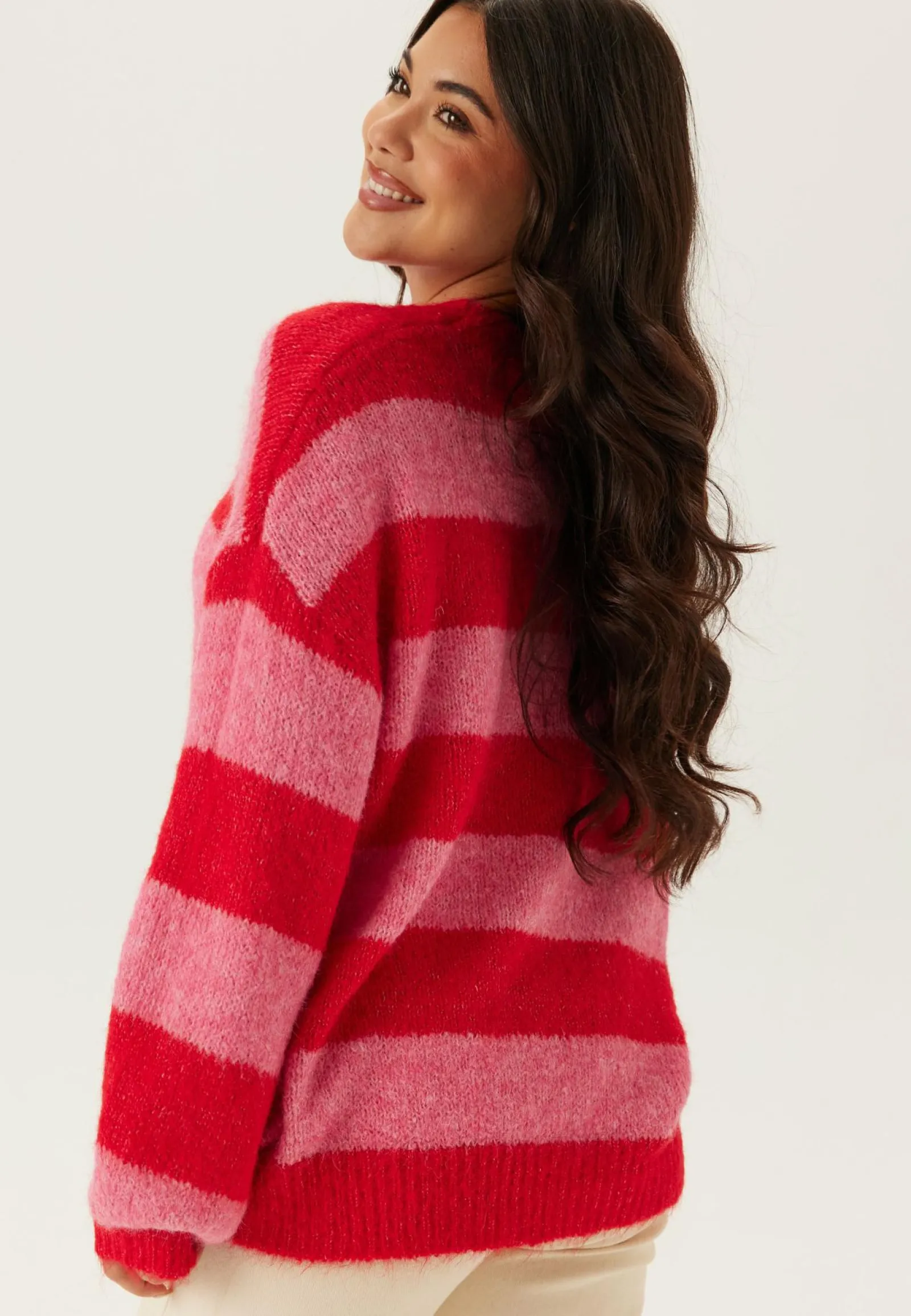 Pieces Neulepuserot|Neulotut Neulepuserot*Pcrasmine Ls Oneck Knit