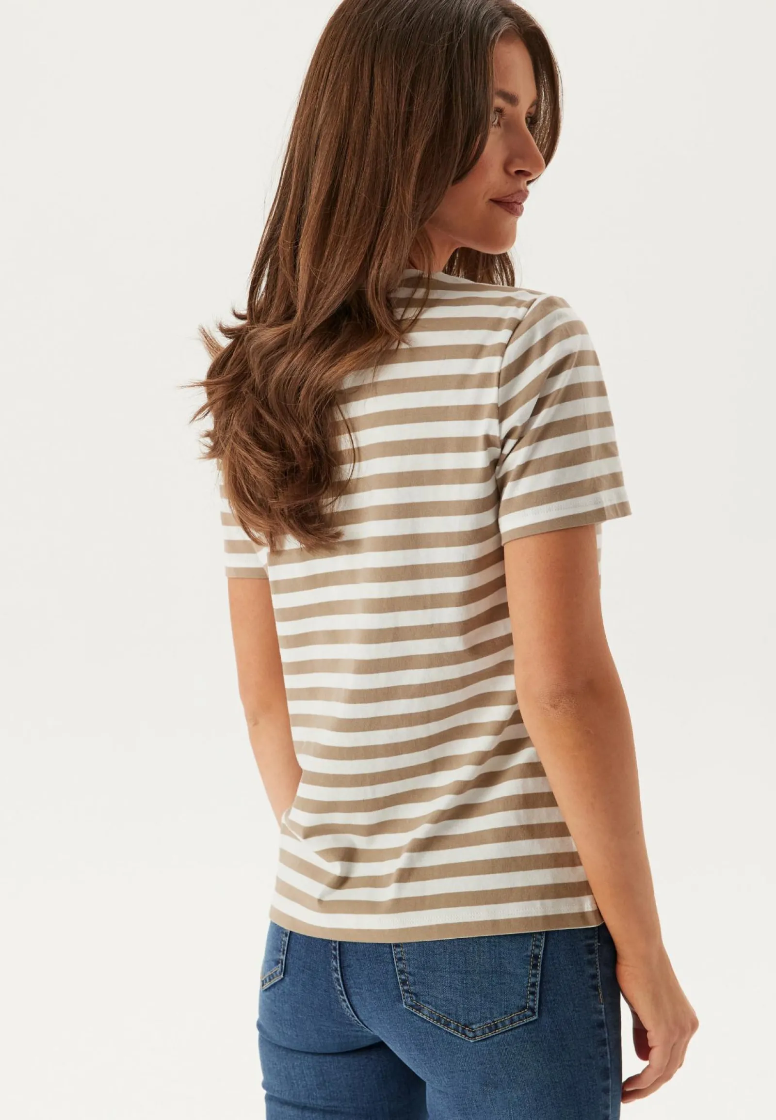 Pieces T-Paidat|Rennot Topit*Pcria Ss Tee Stripes Noos