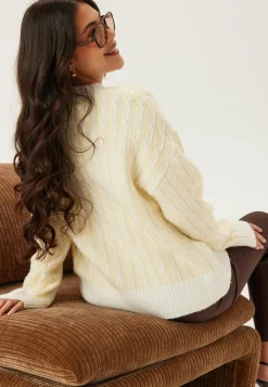 Pieces Neulepuserot|Neulotut Neulepuserot*Pcrigmor Ls Oneck Pullover