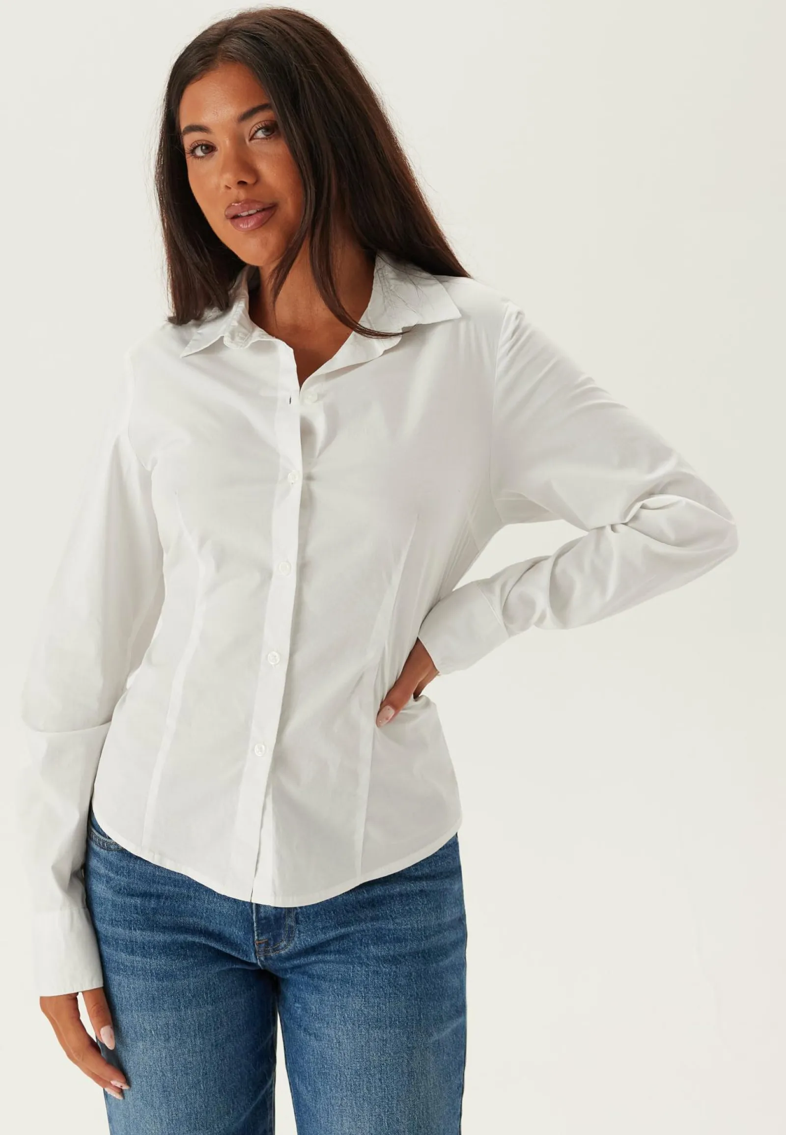 Pieces Yksiväriset Puserot Ja Paidat|Paidat*Pcsussi Ls Shirt