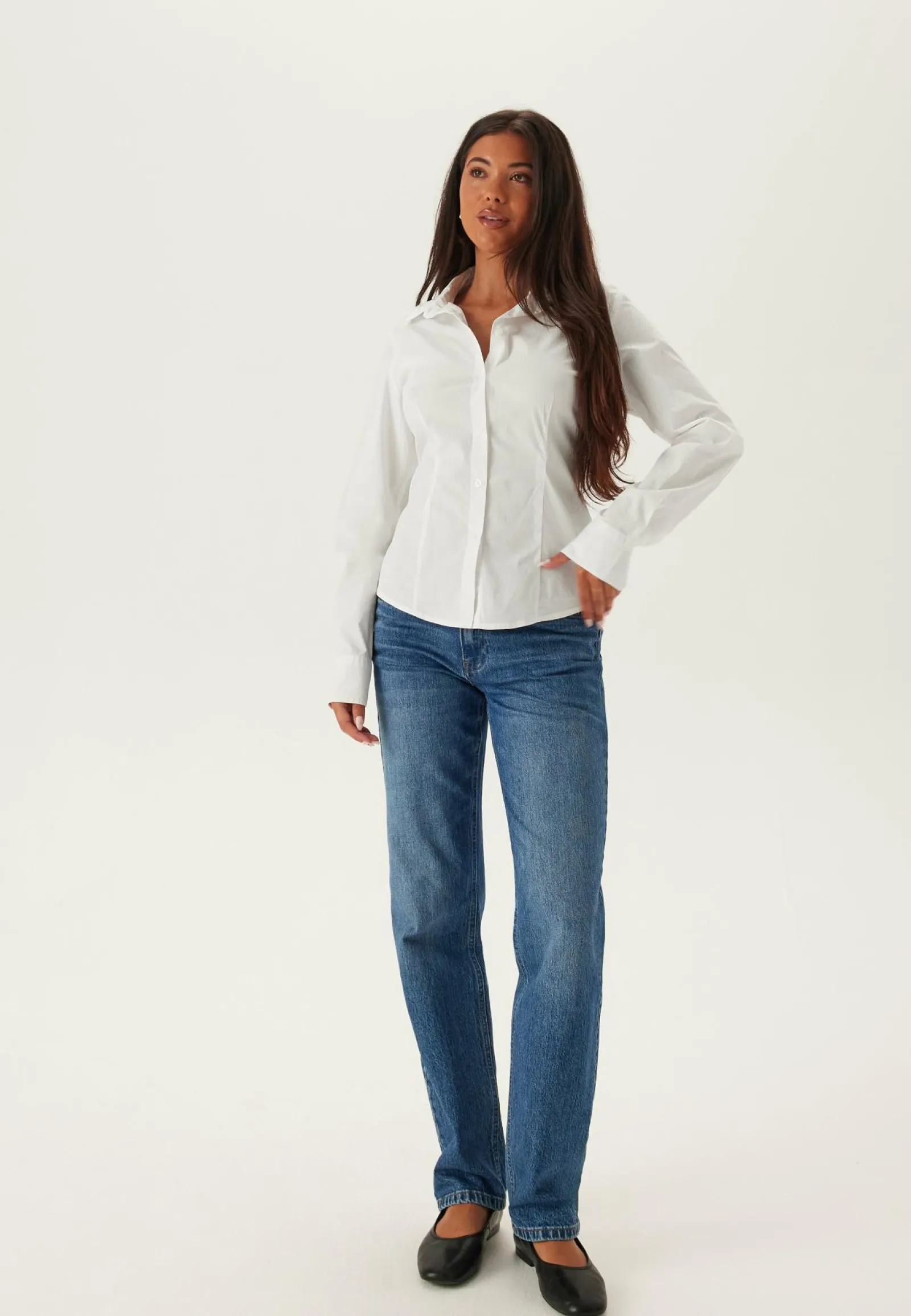 Pieces Yksiväriset Puserot Ja Paidat|Paidat*Pcsussi Ls Shirt