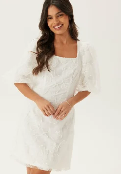 Bubbleroom Occasion Puhvihihalliset Mekot|Kesämekot*Puff Sleeve Embroidered Dress