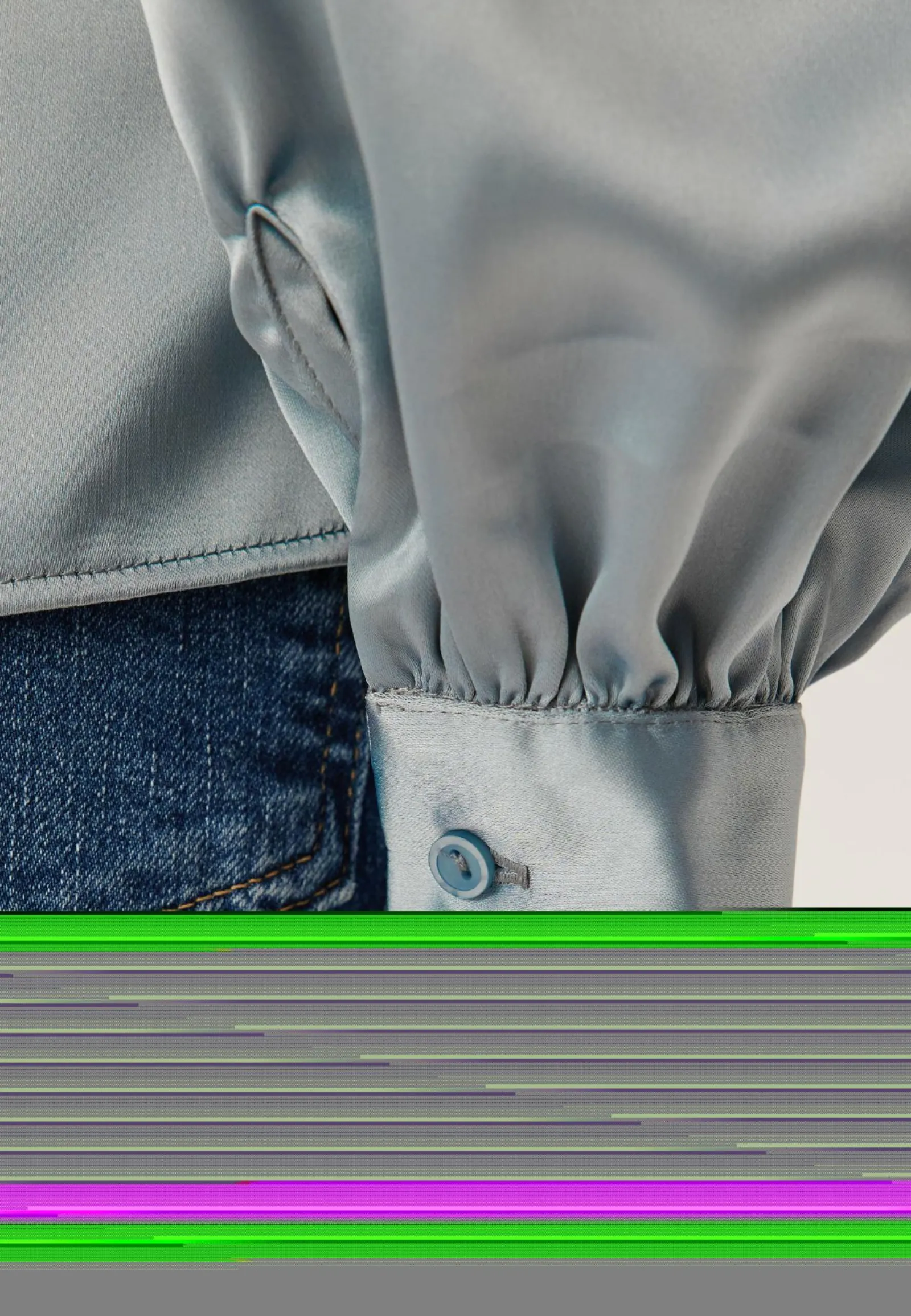 BUBBLEROOM Yksiväriset Puserot Ja Paidat|Tunikat Ja Puserot*Puff Sleeve Satin Shirt