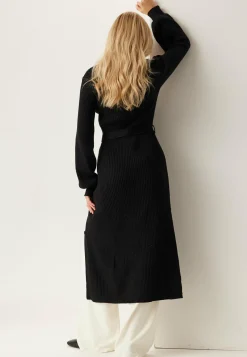 BUBBLEROOM Neuletakit Ja Neuleet|Neuletakit*Rib Knitted Cardigan Dress