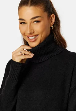 VILA Pitkähihaiset Mekot|Midimekot*Rill Roll Neck L/S Midi Dress