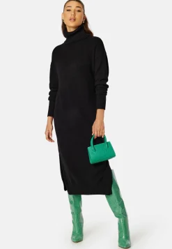 VILA Pitkähihaiset Mekot|Midimekot*Rill Roll Neck L/S Midi Dress