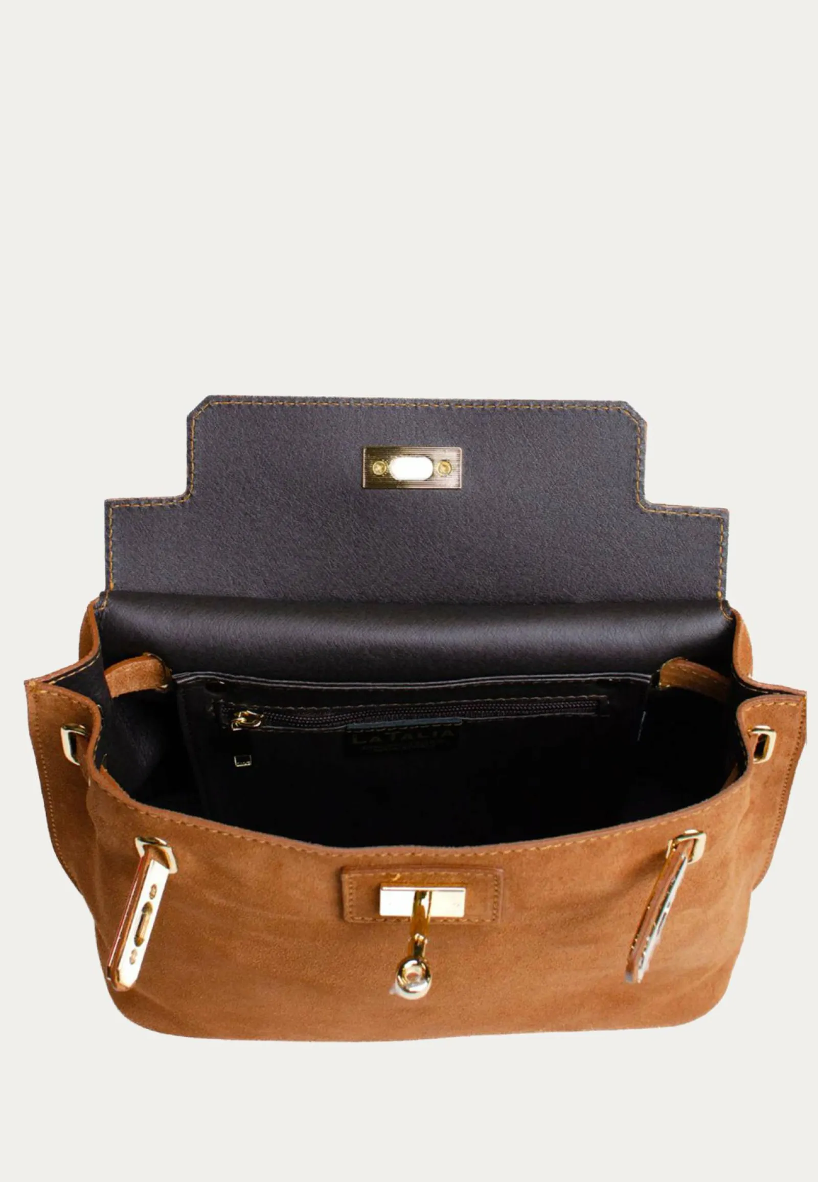 Latalia Aidon Nahan Laukut|Olkalaukut*Rivoli Suede Handbag