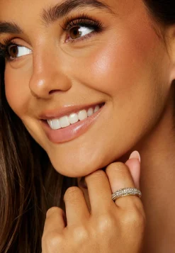 BY JOLIMA Sormukset*Rock Crystal Ring