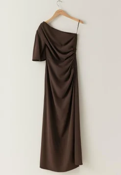Bubbleroom Occasion Morsiusneitomekot|Juhlamekot*Ruched One Shoulder Gown