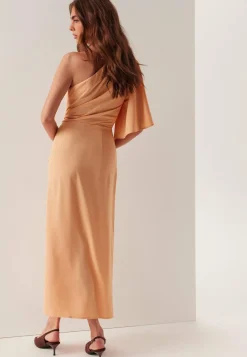 Bubbleroom Occasion Morsiusneitomekot|Juhlamekot*Ruched One Shoulder Midi Dress