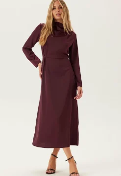 Bubbleroom Occasion Satiinimekot|Midimekot*Satin Cowl Neck Midi Dress