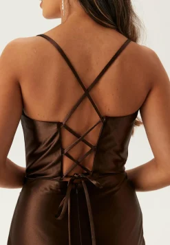 Christian Koehlert Morsiusneitomekot|Juhlamekot*Satin Evening Dress