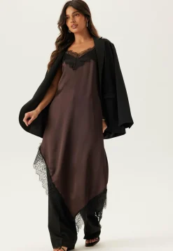 Bubbleroom Occasion Uudenvuoden Mekot|Satiinimekot*Satin Lace Slip Dress