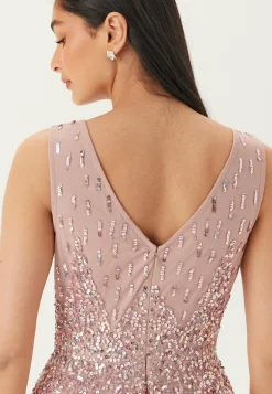 Goddiva Morsiusneitomekot|Vanhojentanssimekot*Sequin Sunray Sleeveless Maxi Dress