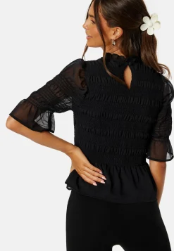 BUBBLEROOM Yksiväriset Puserot Ja Paidat|Röyhelöpuserot*Shannon Smock Blouse