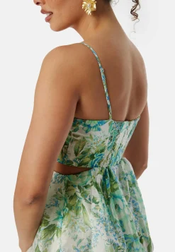 FOREVER NEW Röyhelömekot|Kukkakuosiset Ja Kuviolliset Mekot*Shauna Scallop Trim Midi Dress