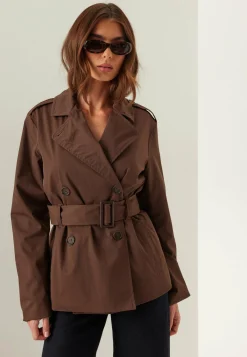 BUBBLEROOM Kevättakit|Kevyet Takit*Short Trench Coat