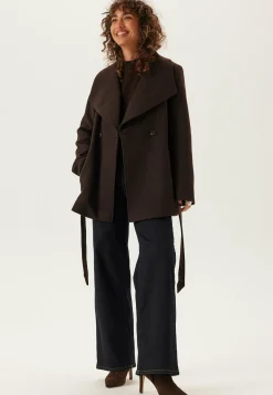 BUBBLEROOM Kevättakit|Kevyet Takit*Short Wool Blend Coat