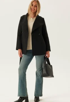 BUBBLEROOM Syystakit|Takit*Short Wool Blend Coat