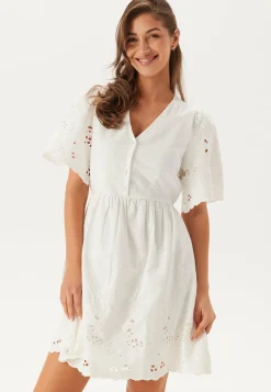 SELECTED Juhlamekot|Minimekot*Slfdahlia Ss Short Broderi Dre