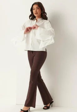 SELECTED Yksiväriset Puserot Ja Paidat|Paidat*Slfdelia Relaxed Flounce Shirt