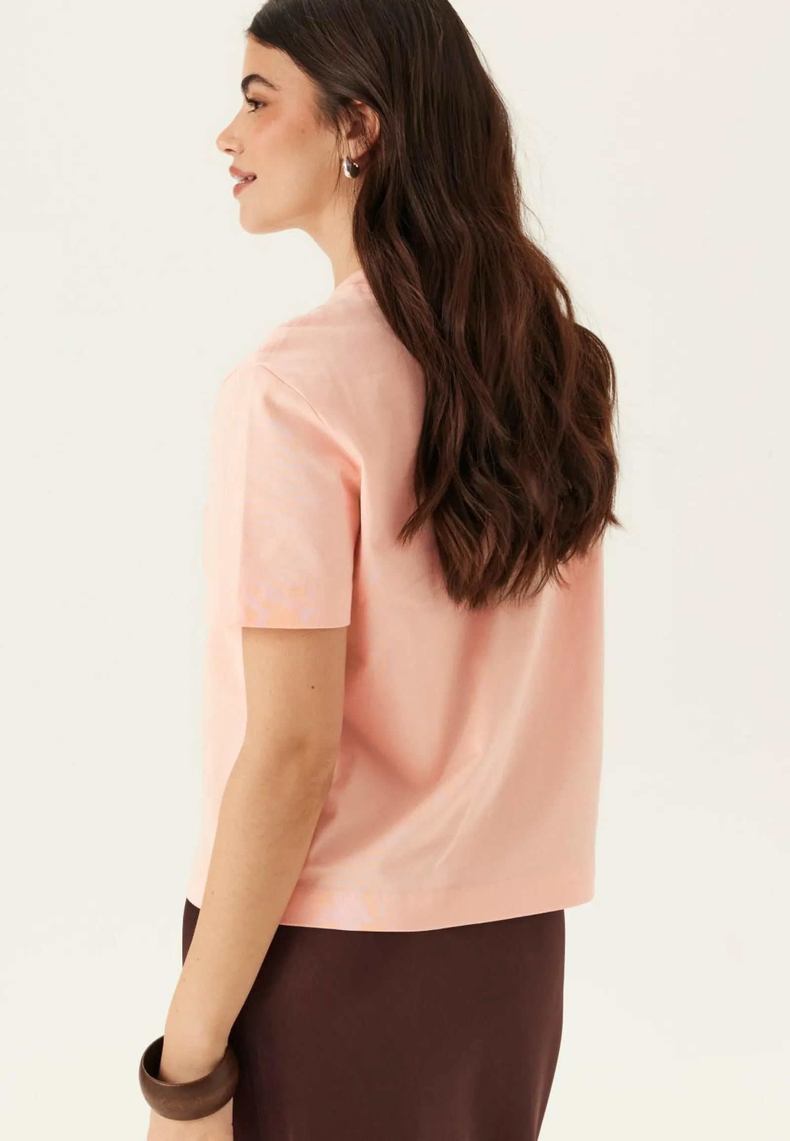 SELECTED T-Paidat|Perustopit*Slfessentail Boxy Tee