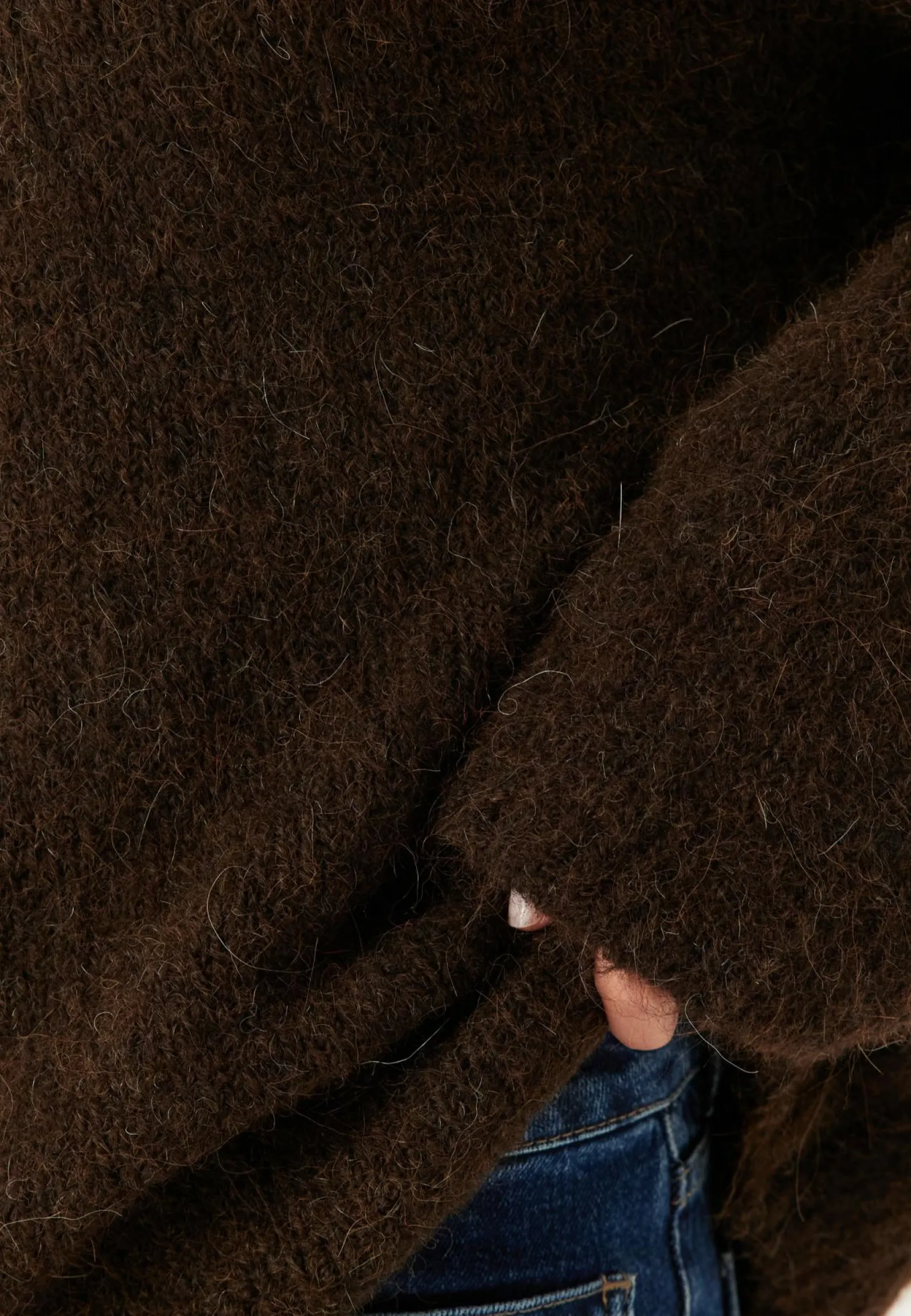 SELECTED Neulepuserot|Neulotut Neulepuserot*Slfgabriella Ls Knit New O-nec